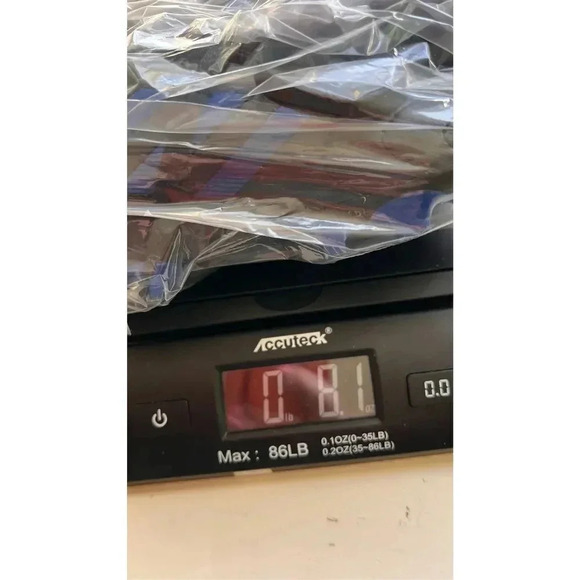 Adidas Unisex Kids Black Blue Goletto VIII Firm Ground Soccer Cleats Shoe Sz 11 - Picture 9 of 10